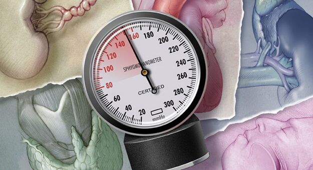 Hypertenze je charakterizována systolickým čtením krevního tlaku nad 140 mmHg